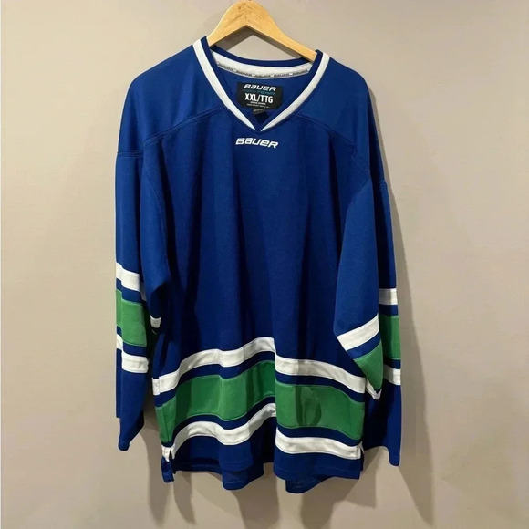 Bauer Vancouver Canucks Blank Hockey  Jersey - Mens XXL - Picture 8 of 10
